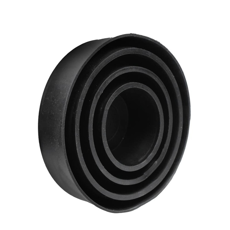 YUNPINGCAR Car LED Headlight Waterproof Dust Cover 50-95MM