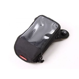 DEGNER NB-142 Replaceable Suction Cup Tank Bag 3.5 gal (1.4 L) for Motorcycles, Black