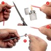 4pcs Baseball Threading Lacing Needle, Stainless Steel Glove Lacing Needle,
