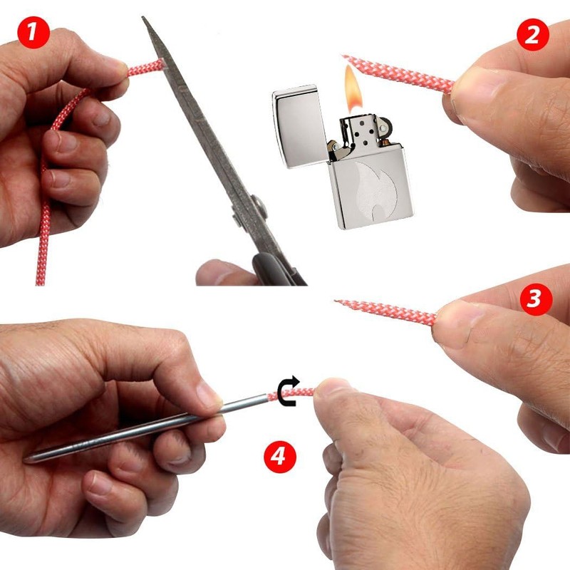 4pcs Baseball Threading Lacing Needle, Stainless Steel Glove Lacing Needle,