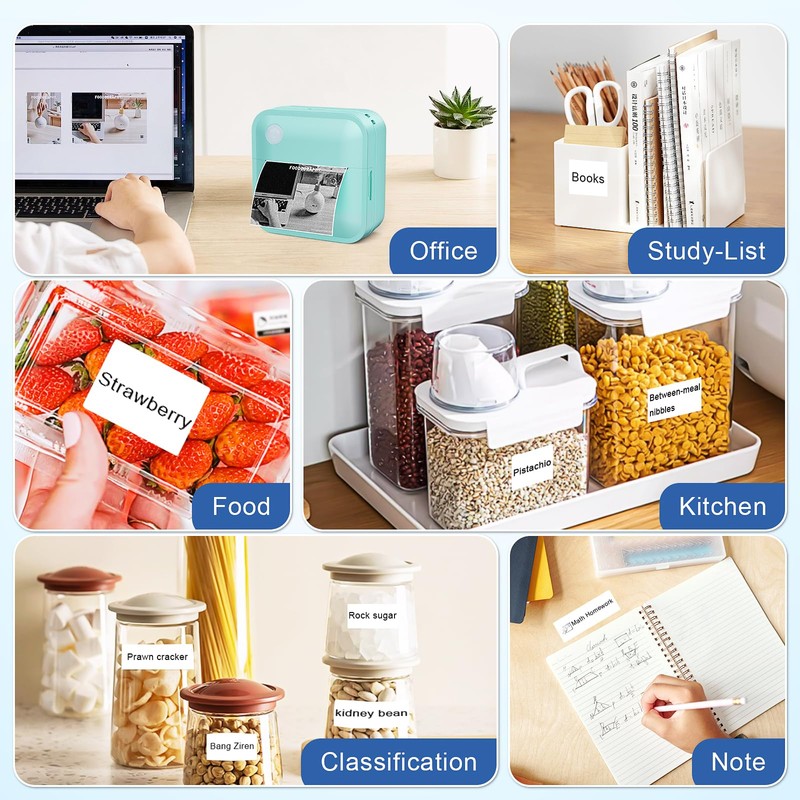 Doobuli Label Maker Machine with Tape - Thermal Label Printer