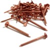25, 30mm x 3.35mm COPPER CLOUT ROOFING NAILS - ALSO
