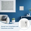 PATIKIL 8x6 Inch Self-Adhesive Access Panel, 2Pcs ABS Plumbing Access