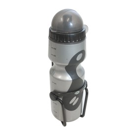 ETC EBO060 Water Bottle and Cage Set, Grey
