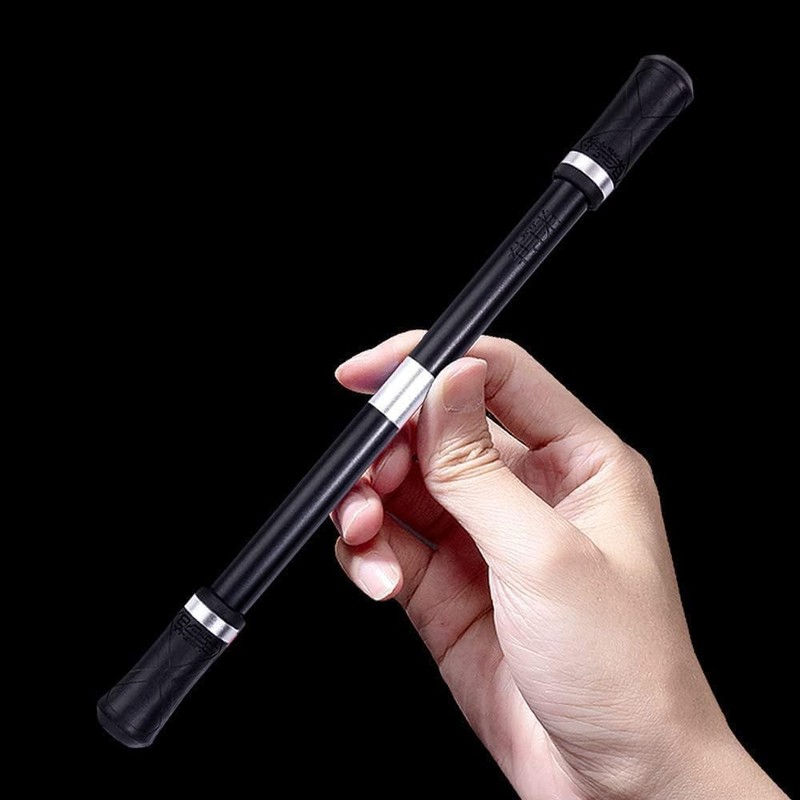 Black Finger Pen Spinning Mod Gaming Spinning Pen with Weighted