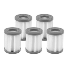 (5 Pack) M320 Replacement HEPA Filters for Lefant M320, M320G Robotic Vacuum Cleaner, Vacuum Filters, Upright Filters, Canister Filter, Filters Accessories Kit, Filter Kit