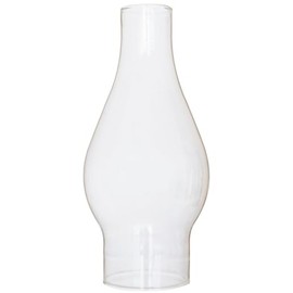 GXFCCYXT Oil Lamp Chimney 2 1/2 Inch Base × 7 1/2 Inch Height Kerosene Lamp Shade Tall Hurricane Lamp Glass Replacement Fits #1 Size Burners and 2-5/8 Inch Galleries