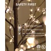 Tybeeu 5ft Lighted Cherry Blossom Tree with 184 Warm White
