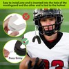 Thinp 5 Pcs Football Mouth Guard Tether Only, Universal Rugby