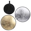 110cm Round Reflector 2 in 1 Collapsible Round Photography Reflector