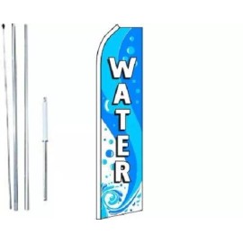 Water Swooper Flag With Complete Hybrid Pole set