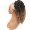 Drawstring Curly Ponytail Extension for Women 22Inch Long Afro Kinky