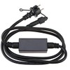 Star Trading 1.8m Power Cable for LED Lighting System Plug