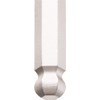 BONDHUS JB17MM No.17086 Hex Ball Point, L-Wrench, Extra Long, 0.7