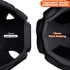 COOLOMG Thick Padding Soft Shell Flag Football Helmet 7v7 Rugby