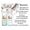 Kit Shampoo + Acondicionador De Coco Nutre Hidrata Da Brillo