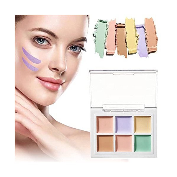 Concealer Makeup Palette, Concealer, Corrector Palette, Concealer-Creme, Camouflage Palette Cover,