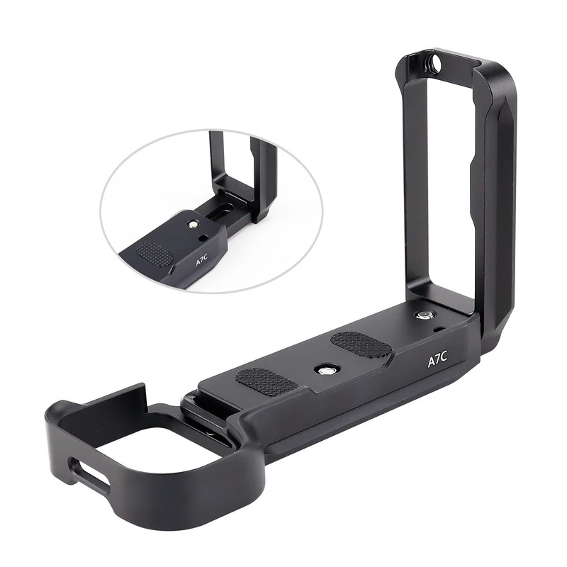 Z-Jing ILCE-7C A7C Alpha7C L-Shaped Plate for Sony A7C Camera