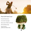 Golf Club Head Cover Plush Animal Golf Headcovers Funny Frog