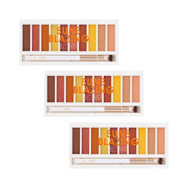 FLOWER Beauty Shimmer & Highlighting Palette | Glowing Bronzer Powder