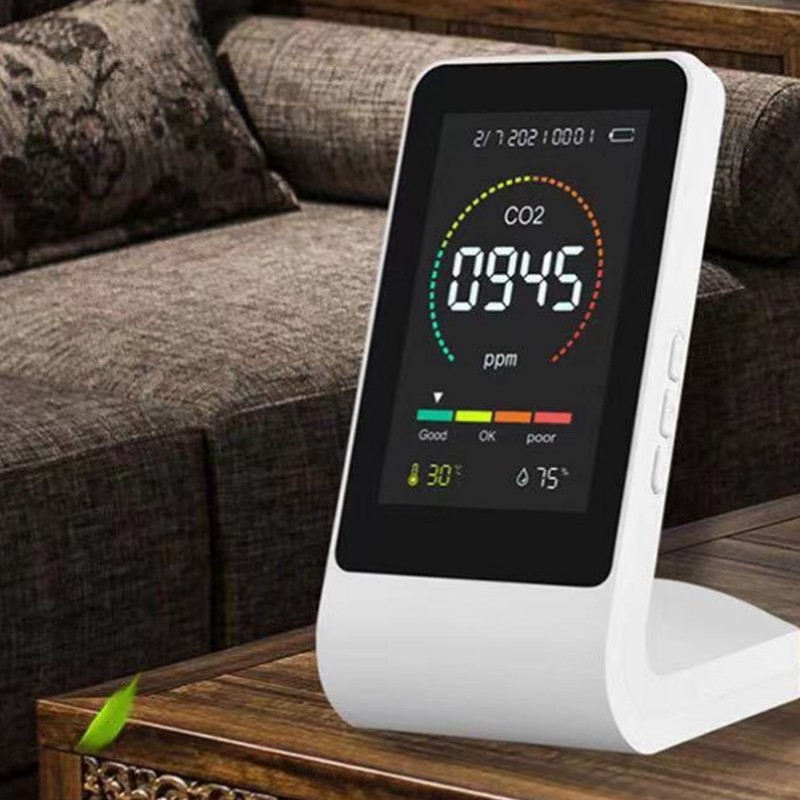 CO2 Monitor Carbon Dioxide Detect Indoor Air Quality Monitor Temperature