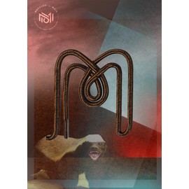 Mercury + Maia Honey Badger Boot Laces Heavy Duty w/Kevlar - Made in USA - Thick Bootlaces for Work and Hiking Boots (Chestnut and Black) (60 in 2 Pair Pack), 60 in (2p)