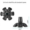 Cane Tip 3/4 inch Self Standing Cane Tip Heavy Duty