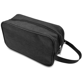 Newpop Men's Toiletry Bag, Women's Wash Bag, Travel Cosmetic Bag, Toiletry Bag, Men's Toiletry Bag, Black, Wash Bag for Holidays and Sports, black