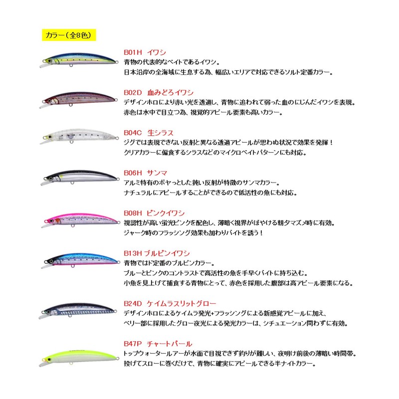 Yamalia Boar SS170 B01H Sardine 6.7 inches (170 mm)