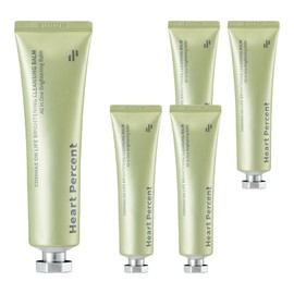 [Vegan Beauty] Heart Percent Commas on Life Brightening Cleansing Balm, 80ml, 5 pcs / [비건뷰티] 하트퍼센트 콤마스 온 라이프 브라이트닝 클렌징 밤, 80ml, 5개