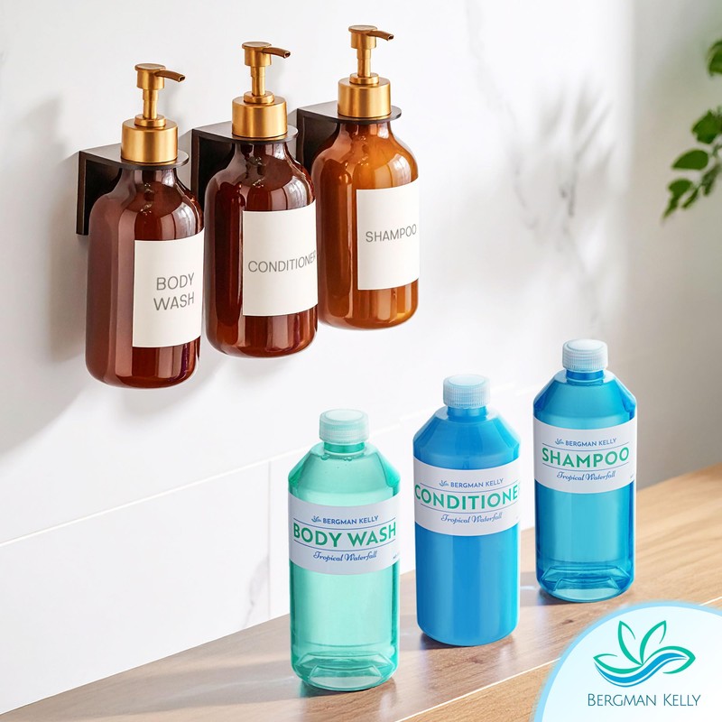Bergman Kelly - Replacement Shampoo, Conditioner & Body Wash Refill