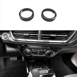 Aluminum Alloy Car Air Outlet Vent Cover Interior Trim Sticker Decal Compatible with Chevy Trax 2024-2025 Accessories