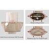 ETTP Purse Organizer Insert for le pliage Tote，Handbag Organizer Compatible