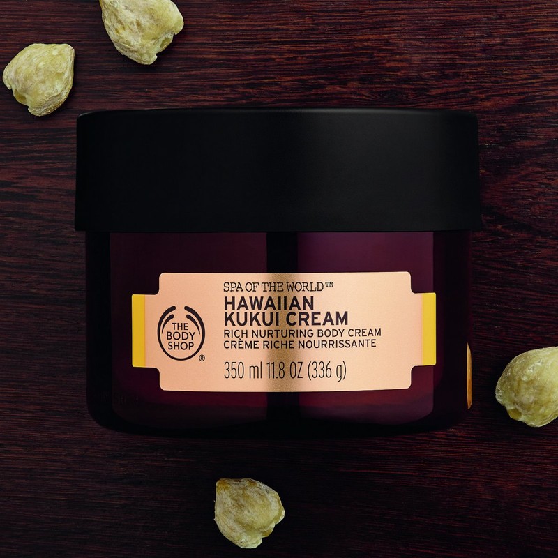The Body Shop Hawaiian Kukui Cream, 350 ml