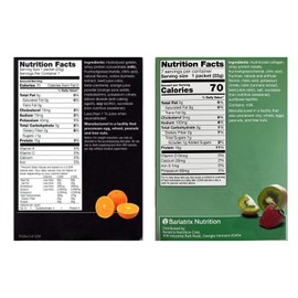 PROTIFIT - High Protein Orange & Strawberry Kiwi Fruit Drink 2 Pack, 15g Protein, Low Calorie, Sugar Free, Ideal Protein Compatible, 7 Servings Per Box, (2 Pack)