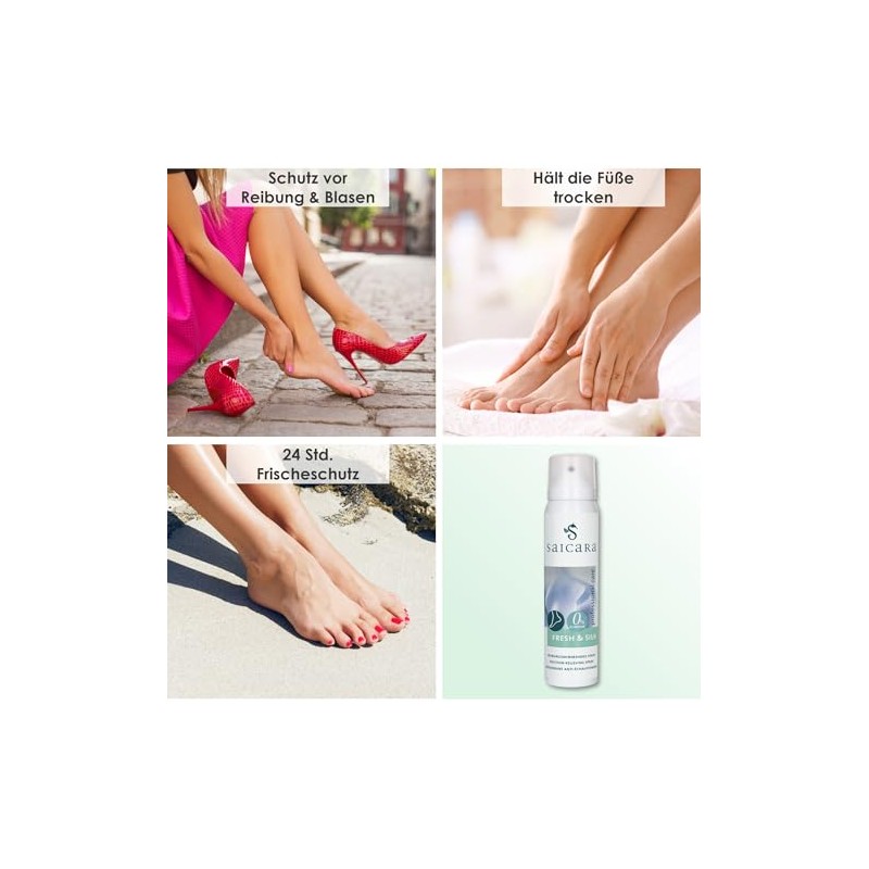 Saicara Foot Fresh & Silk 100ml