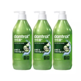 Dantrol 댄트롤 샴푸 상쾌한 프레쉬 애플 820ml x3개 Dantrol Shampoo Refreshing Fresh Apple 820ml x 3