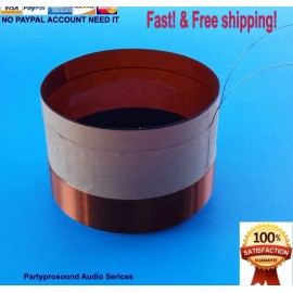 For RCF voice coil for  RCF HDL 18-AS , 21111349 Subwoofer Voice Coil 8 ohm #3D