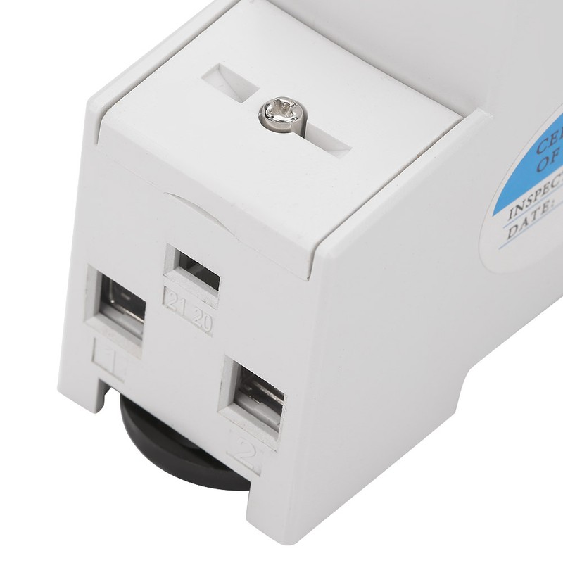 Digital 1 phase 2 Wire 2P Din Rail Electric Meter