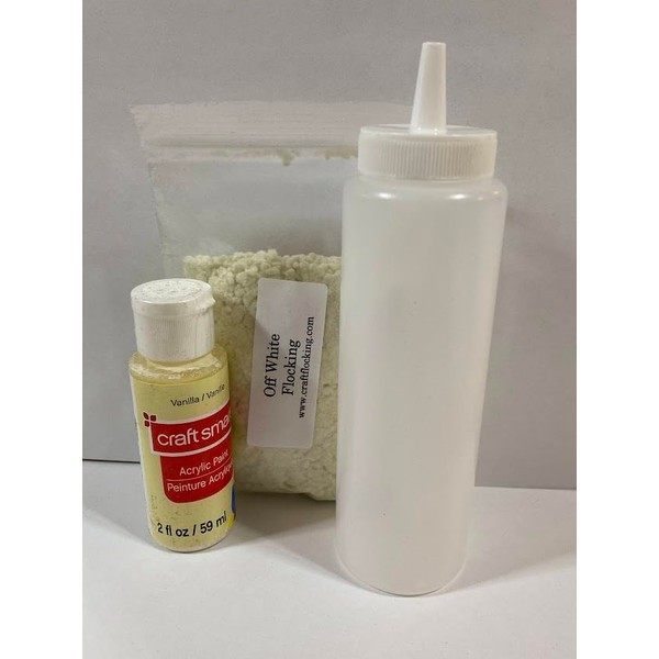 Generic Flocking Kit 1oz Flock (Off White)