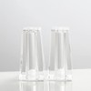 Maxistal Salt and Pepper Shaker Set Spice Dispenser Refillable Design