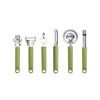 6 Pcs Kitchen Tool Set - Stainless Steel Kitchen Handle