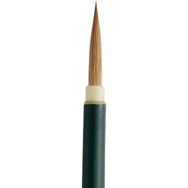 呉竹 筆 仮名用 つらゆき 茶毛 パック JA319-201S