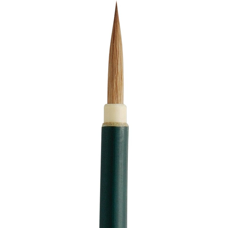 呉竹 筆 仮名用 つらゆき 茶毛 パック JA319-201S