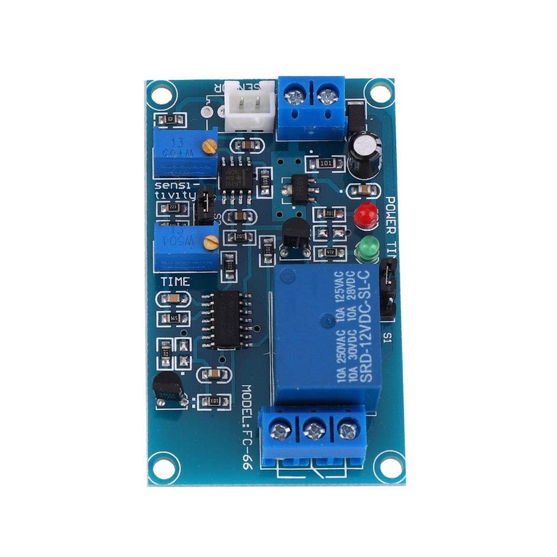 BuyWeek Photoresistor Relay Module, DC 12 V Light Detection Sensor,