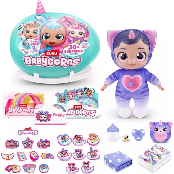 Interactive Baby Doll Series 1 Large (Kitten) by ZURU with