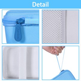 Aenllosi Hart Storage Hülle Tasche für NUOTUN/GREENKINDER/CHRERNA/YORKOO Kinder Instant Print Kamera, Kinder Kamera Fotopapier & Farbe Stift Organizer, Blau (Nur Tasche)