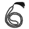 Amazing Gemstone Hematite Buddhist Prayer Beads Japa Mala with 108