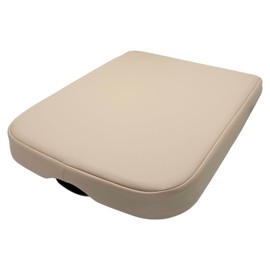 Center Console Lid Compatible with 2002 2003 2004 2005 2006 2007 2008 2009 2010 2011 2012 Dodge Ram Armrest Bin Cover Replacement Part # WP051DVAA Color: Beige