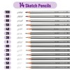 Mr. Pen- Sketch Pencils for Drawing, 14 Pack, Drawing Pencils,